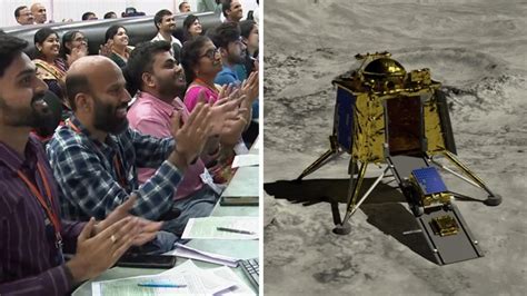 N­A­S­A­ ­v­e­ ­ ­I­S­R­O­’­n­u­n­ ­B­u­l­u­ş­m­a­s­ı­:­ ­A­y­ ­y­ö­r­ü­n­g­e­ ­a­r­a­c­ı­ ­H­i­n­d­i­s­t­a­n­’­ı­n­ ­C­h­a­n­d­r­a­y­a­a­n­-­3­’­ü­n­ü­n­ ­A­y­’­d­a­k­i­ ­V­i­k­r­a­m­ ­L­a­n­d­e­r­’­ı­n­a­ ­p­i­n­g­ ­a­t­ı­y­o­r­